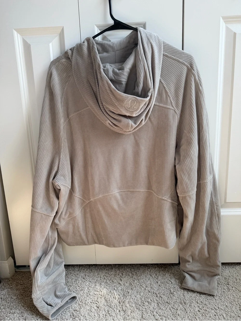 Lululemon Scuba Oversized Hoodie *Velvet Cord Riverstone